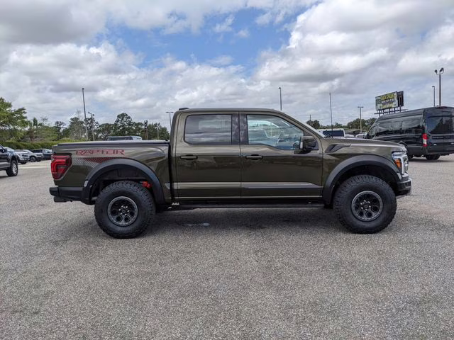2025 Green Ford F-150 Raptor 4X4 Truck