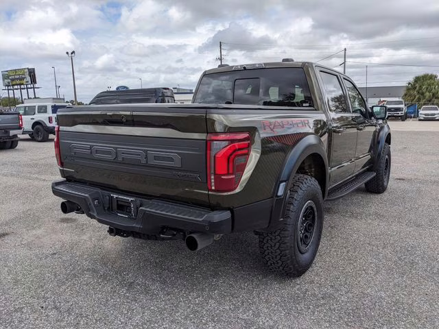 2025 Green Ford F-150 Raptor 4X4 Truck