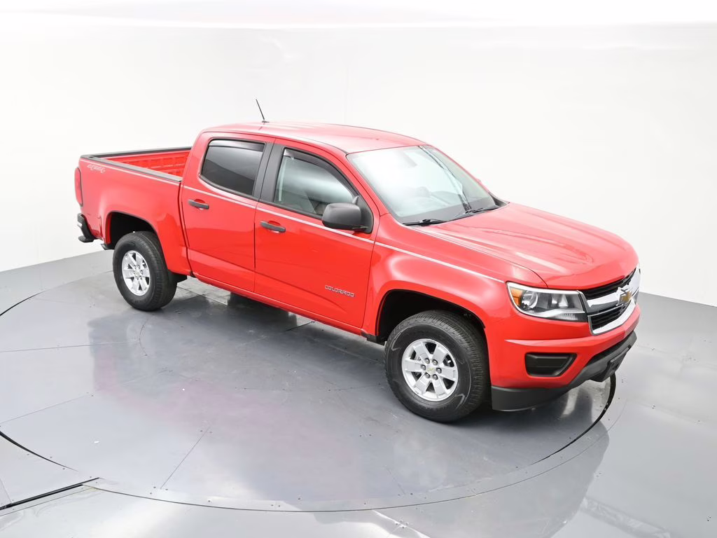 2020 Red Hot Chevrolet Colorado Work Truck 4X4 Truck