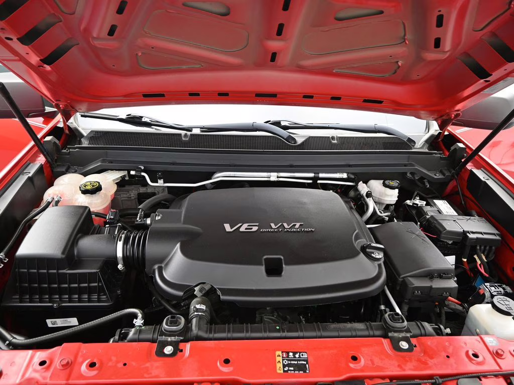 2020 Red Hot Chevrolet Colorado Work Truck 4X4 Truck