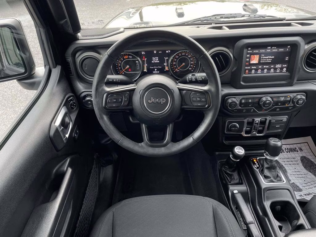 2023 Black Clearcoat Jeep Wrangler Sport S 4X4 SUV