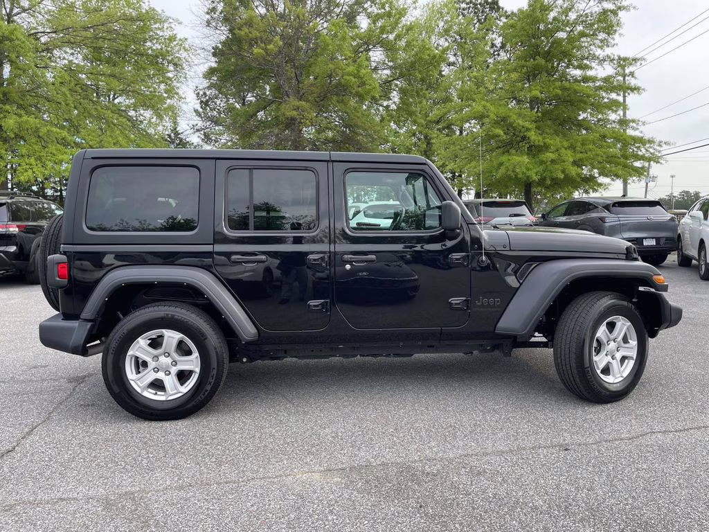 2023 Black Clearcoat Jeep Wrangler Sport S 4X4 SUV