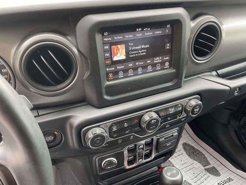 2023 Black Clearcoat Jeep Wrangler Sport S 4X4 SUV