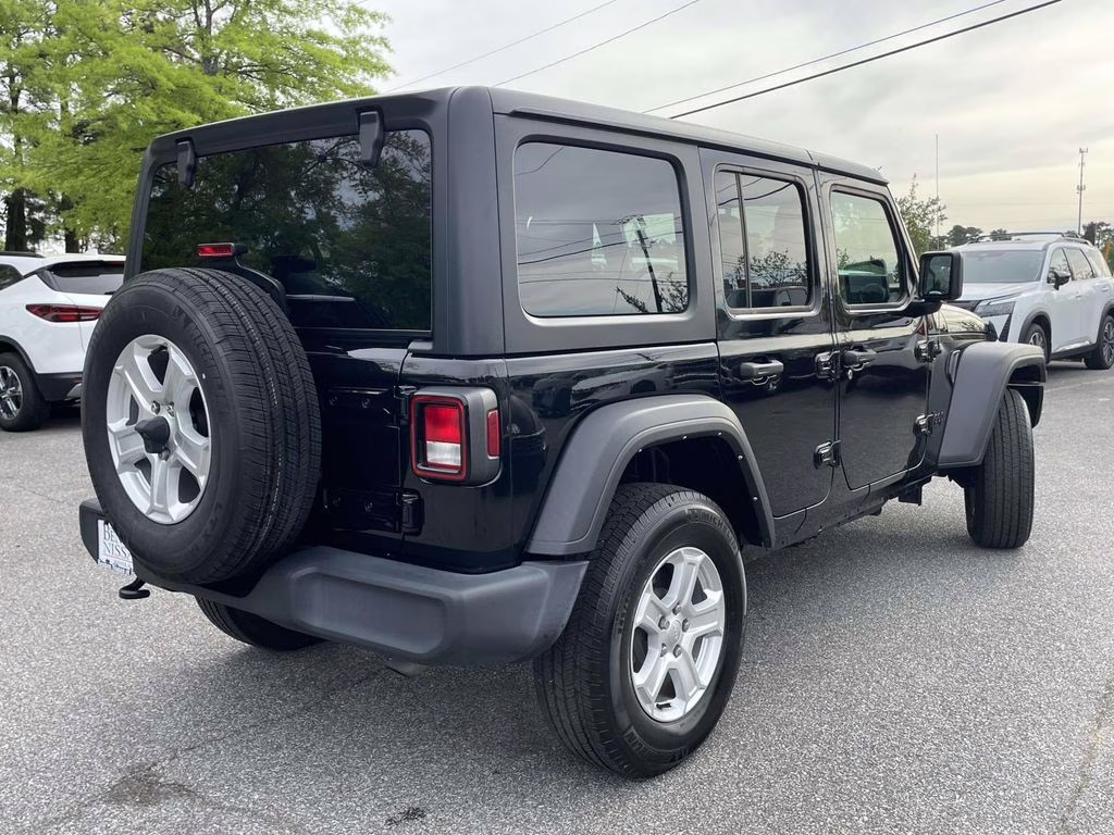 2023 Black Clearcoat Jeep Wrangler Sport S 4X4 SUV