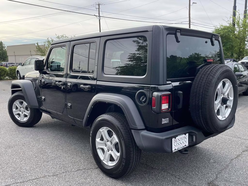 2023 Black Clearcoat Jeep Wrangler Sport S 4X4 SUV