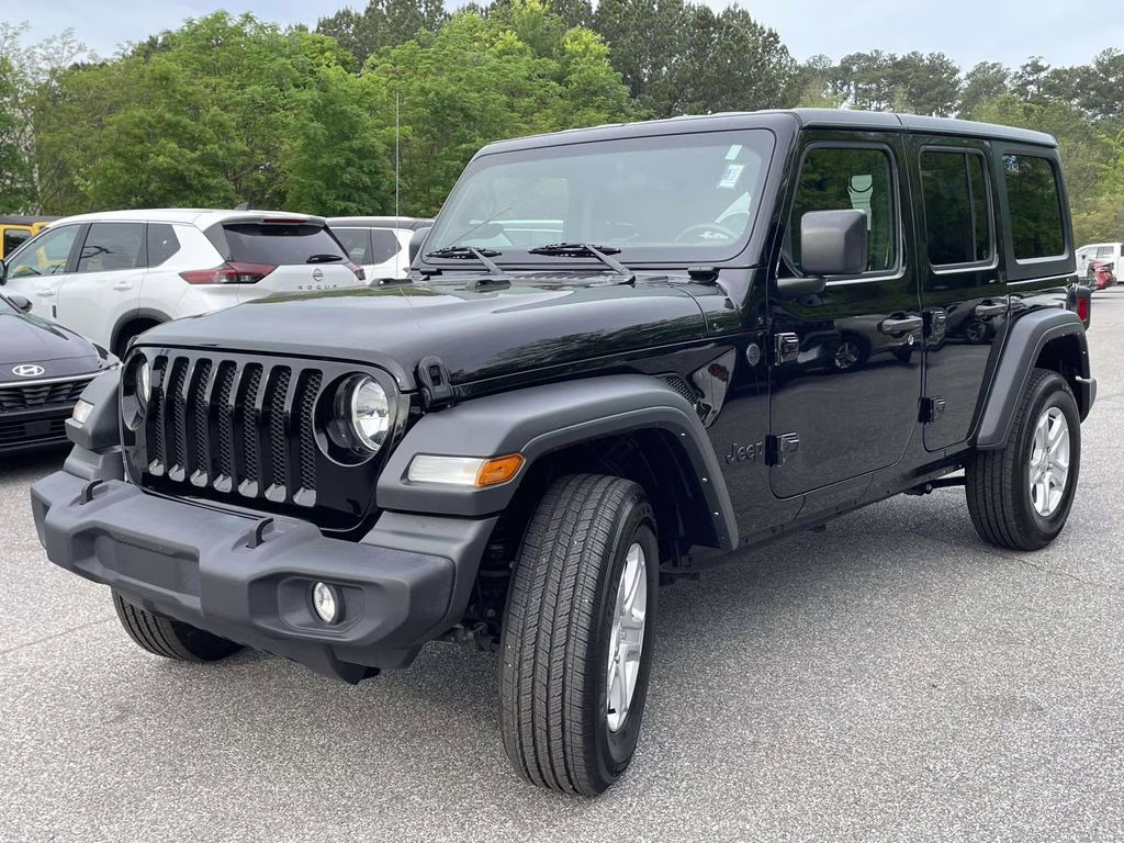 2023 Black Clearcoat Jeep Wrangler Sport S 4X4 SUV