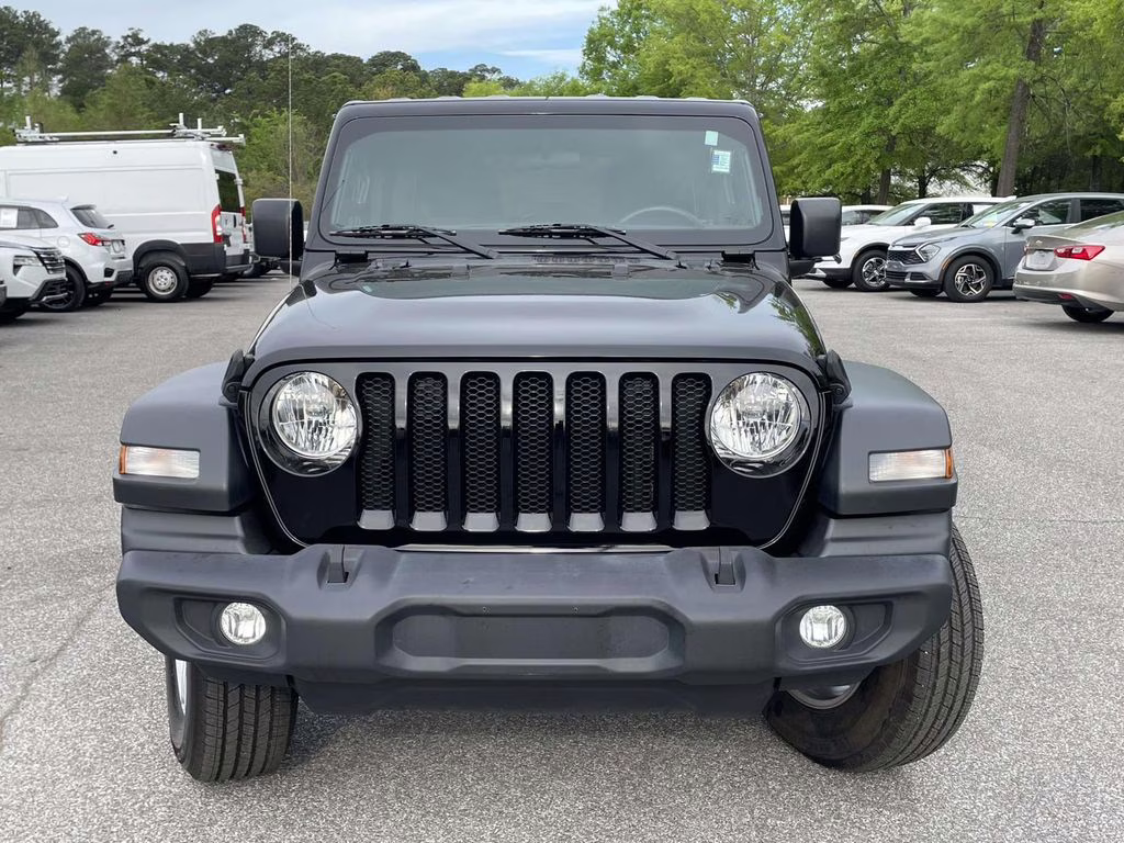 2023 Black Clearcoat Jeep Wrangler Sport S 4X4 SUV