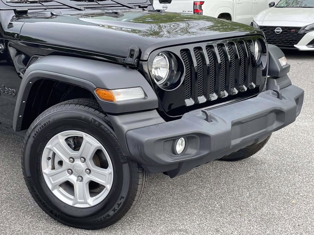 2023 Black Clearcoat Jeep Wrangler Sport S 4X4 SUV