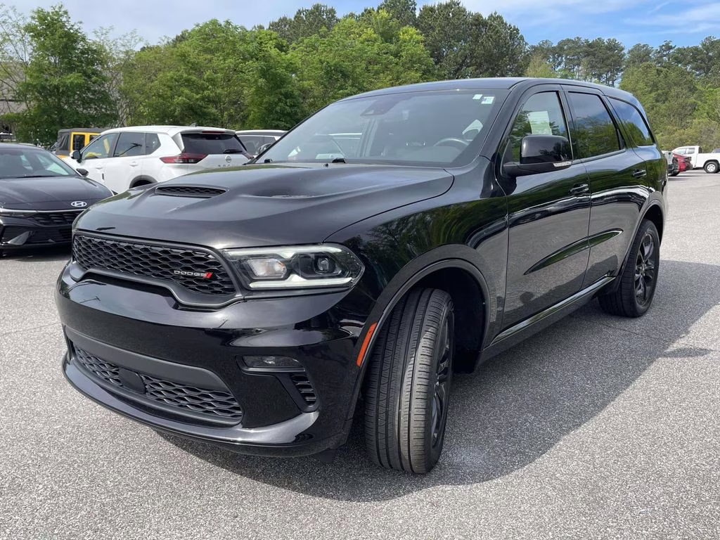 2022 DB Black Crystal Clearcoat Dodge Durango GT Plus AWD SUV