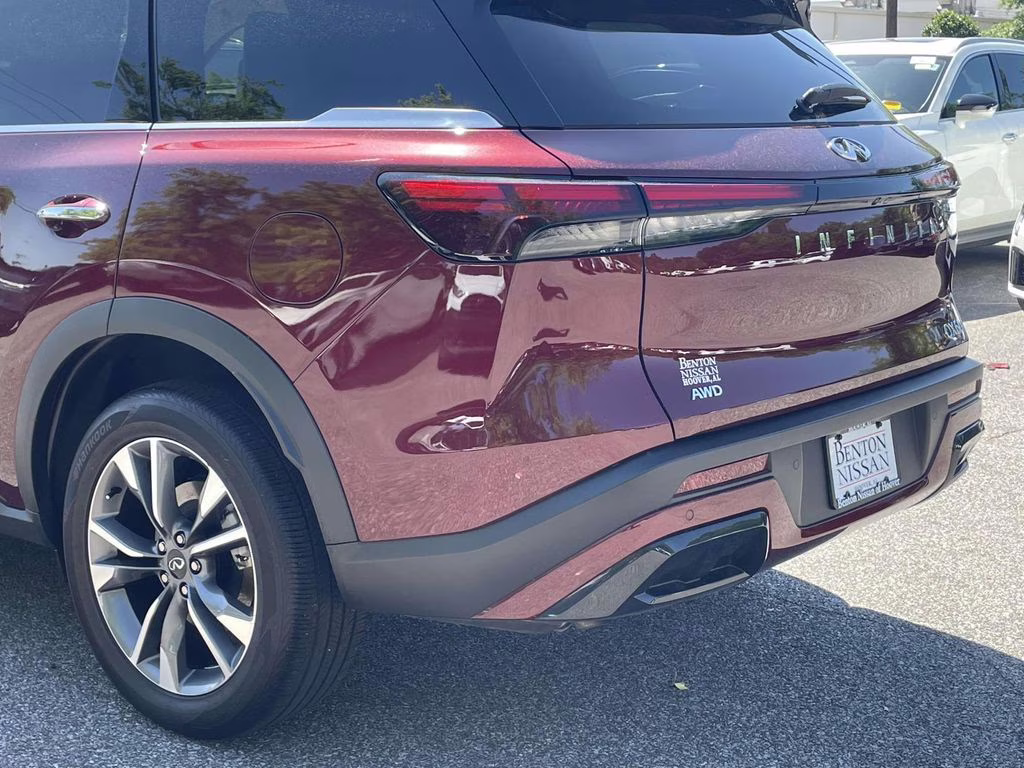 2025 Deep Bordeaux INFINITI QX60 LUXE AWD SUV