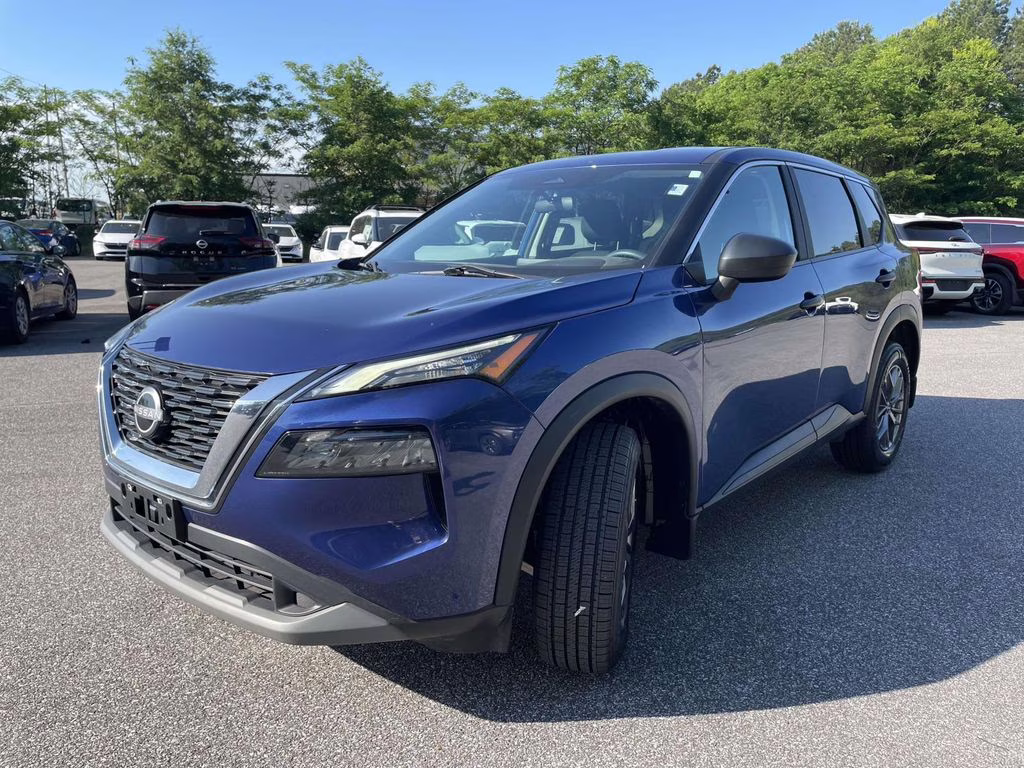 2023 Caspian Blue Metallic Nissan Rogue S AWD SUV