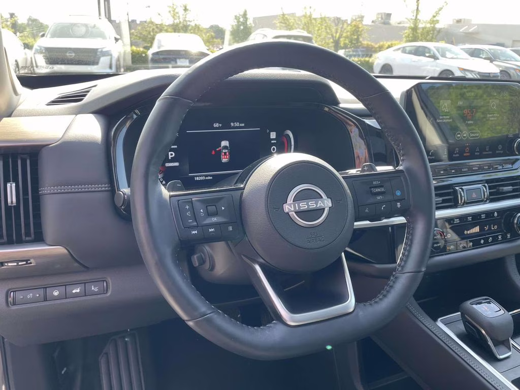 2024 Baja Storm Nissan Pathfinder Platinum FWD SUV