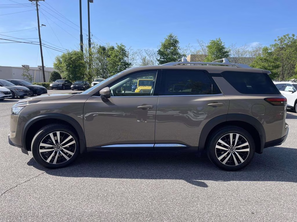 2024 Baja Storm Nissan Pathfinder Platinum FWD SUV