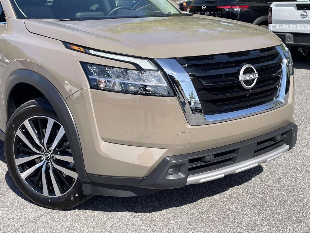 2024 Baja Storm Nissan Pathfinder Platinum FWD SUV