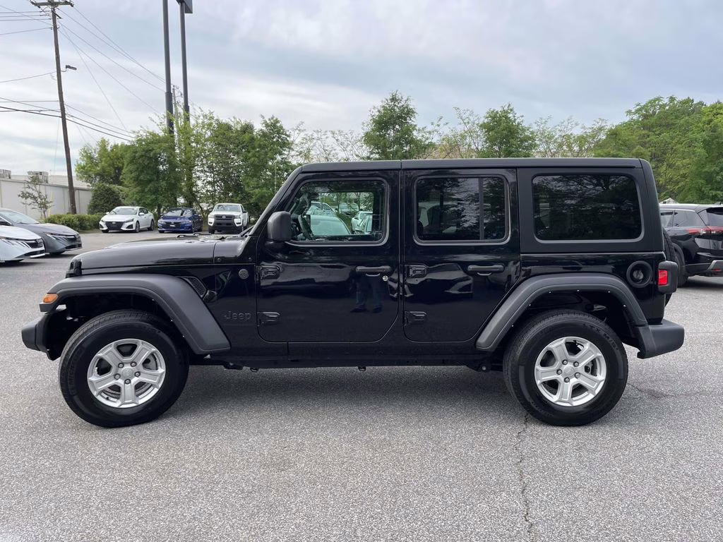 2023 Black Clearcoat Jeep Wrangler Sport S 4X4 SUV