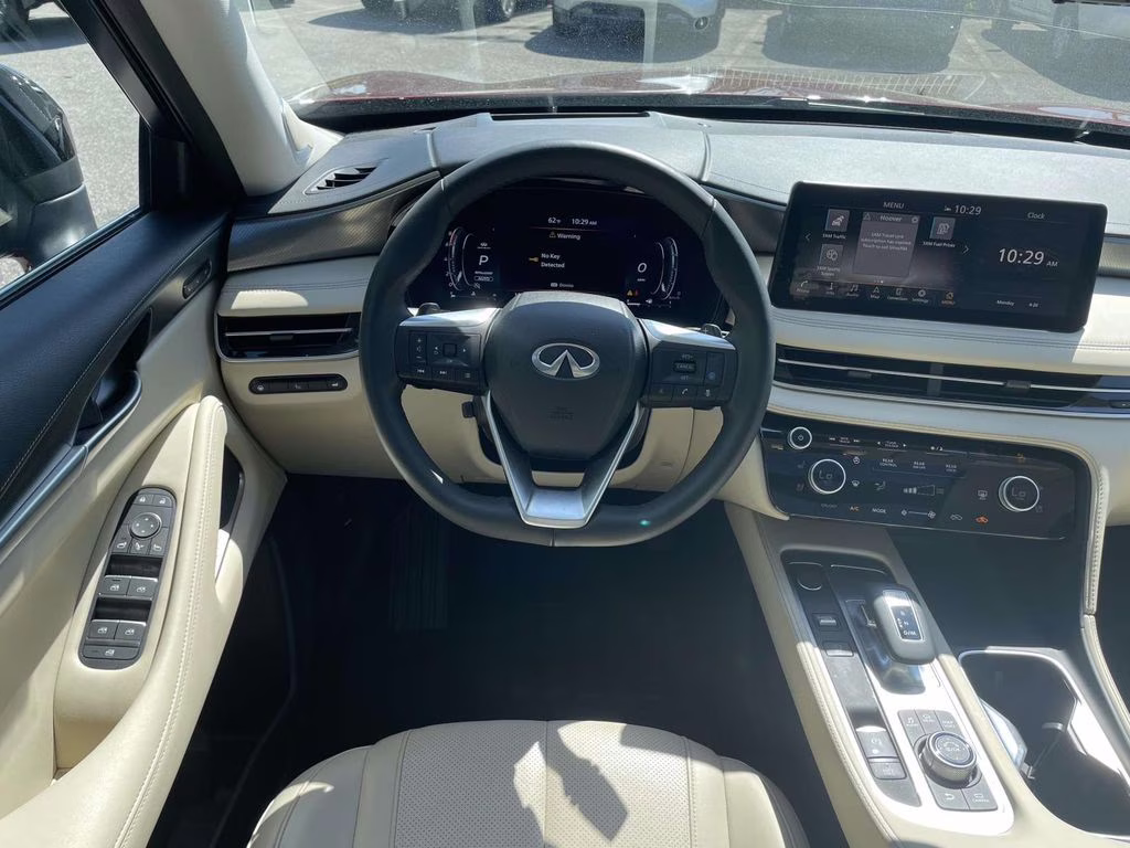 2025 Deep Bordeaux INFINITI QX60 LUXE AWD SUV