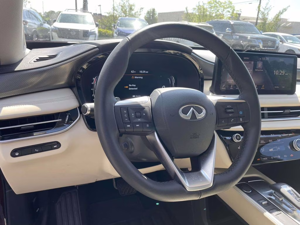 2025 Deep Bordeaux INFINITI QX60 LUXE AWD SUV