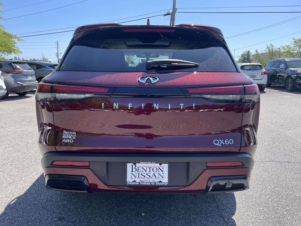 2025 Deep Bordeaux INFINITI QX60 LUXE AWD SUV