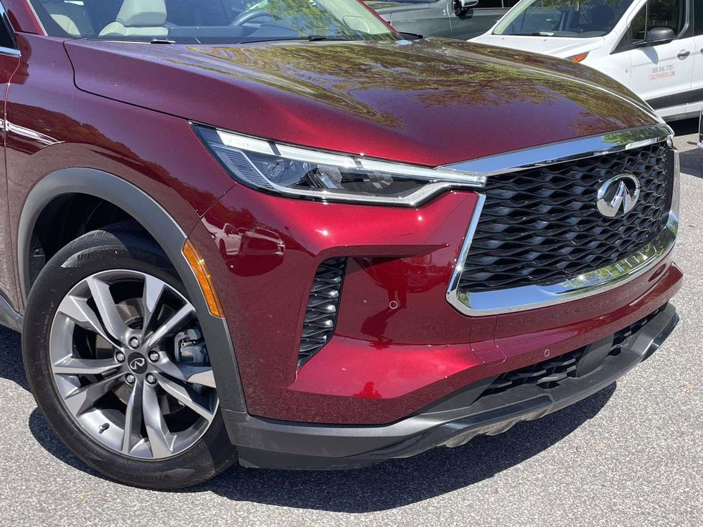 2025 Deep Bordeaux INFINITI QX60 LUXE AWD SUV