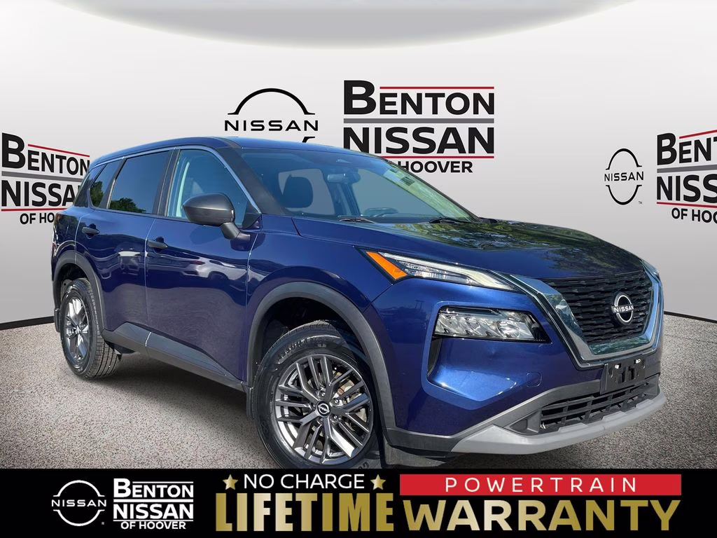 2023 Caspian Blue Metallic Nissan Rogue S AWD SUV