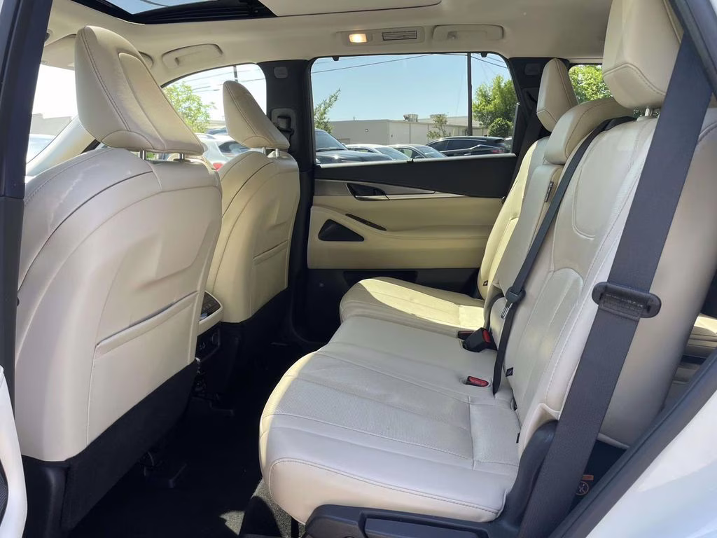 2023 Majestic White INFINITI QX60 LUXE AWD SUV