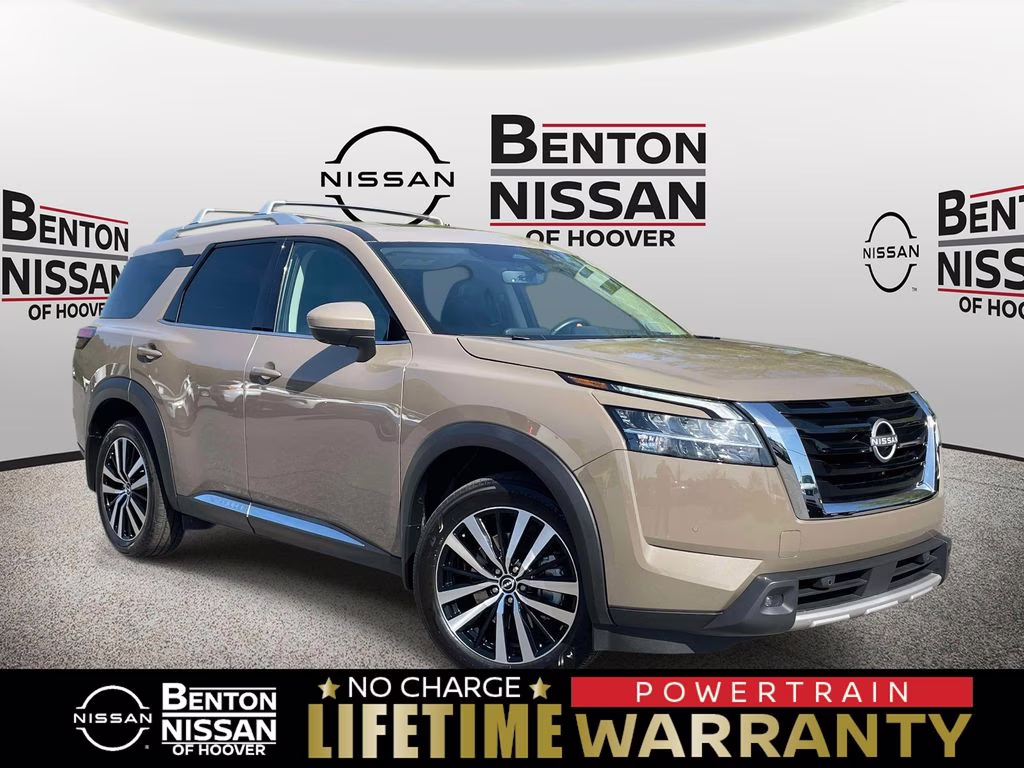2024 Baja Storm Nissan Pathfinder Platinum FWD SUV