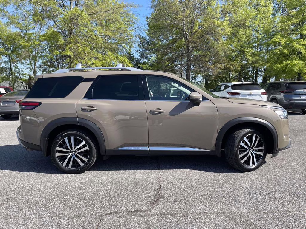 2024 Baja Storm Nissan Pathfinder Platinum FWD SUV