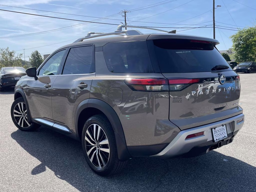2024 Baja Storm Nissan Pathfinder Platinum FWD SUV
