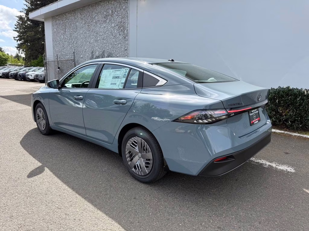 2026 Atlantic Gray Metallic Nissan Sentra SV FWD Sedan