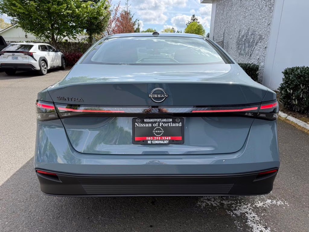 2026 Atlantic Gray Metallic Nissan Sentra SV FWD Sedan
