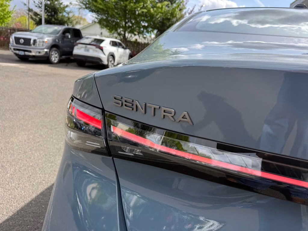 2026 Atlantic Gray Metallic Nissan Sentra SV FWD Sedan