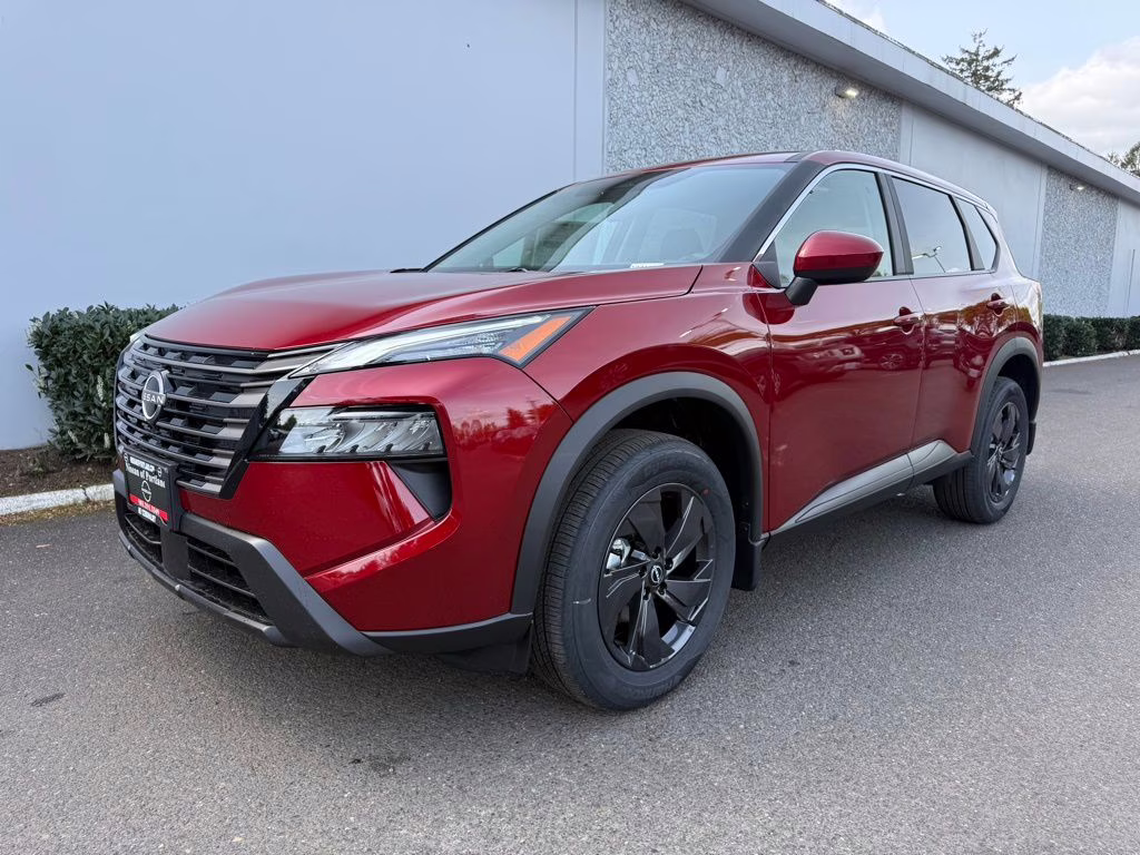 2026 Scarlet Ember Tintcoat Nissan Rogue SV AWD SUV