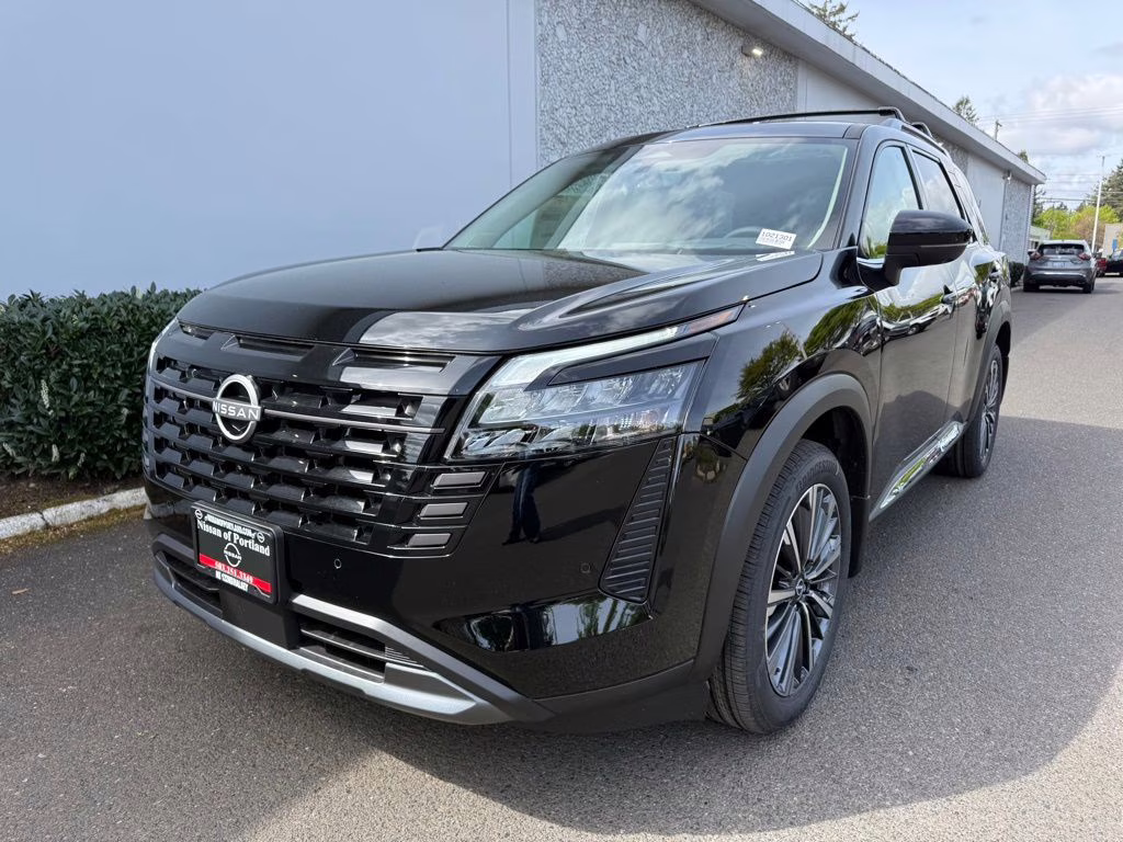 2026 Super Black Nissan Pathfinder Platinum 4X4 SUV