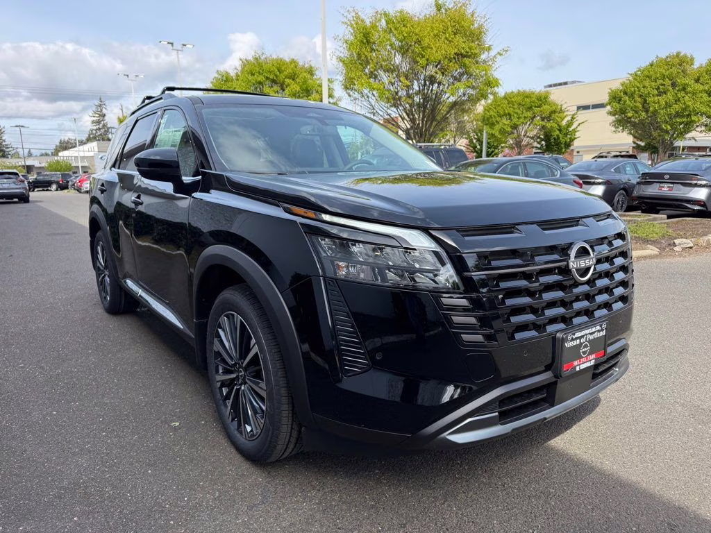 2026 Super Black Nissan Pathfinder Platinum 4X4 SUV