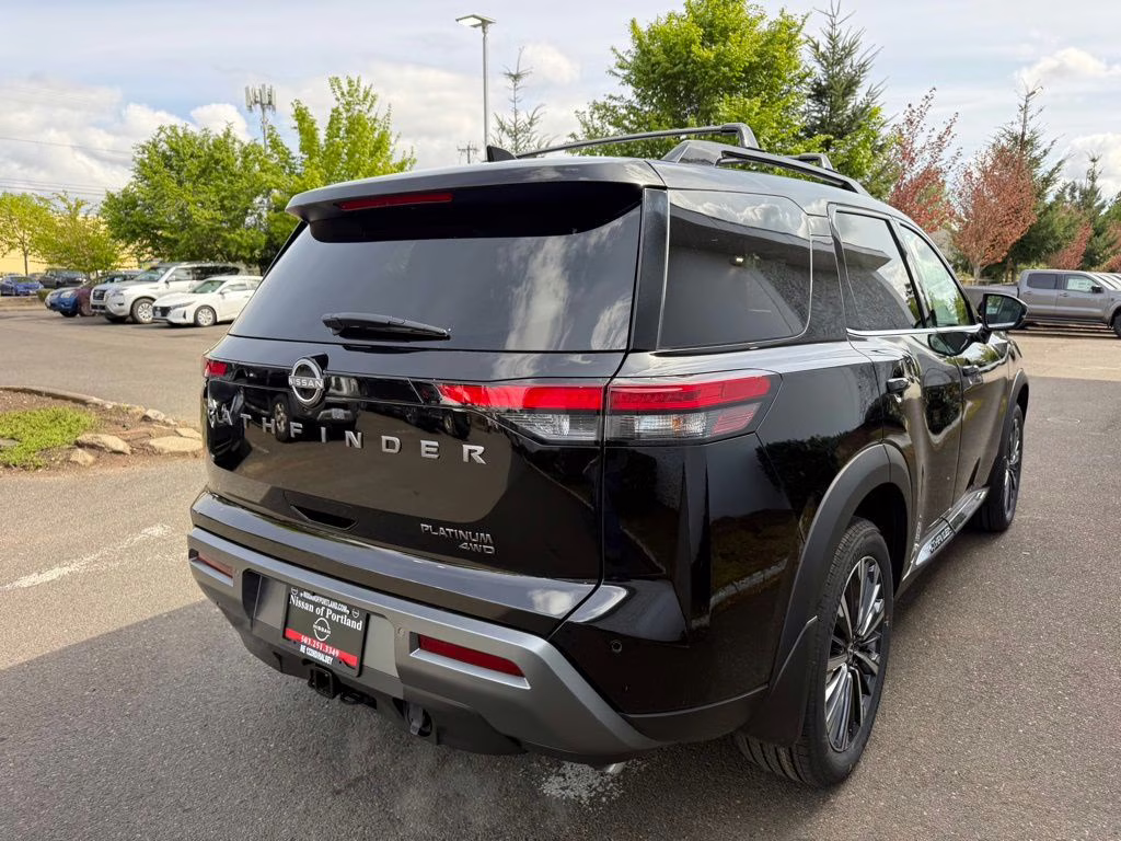 2026 Super Black Nissan Pathfinder Platinum 4X4 SUV