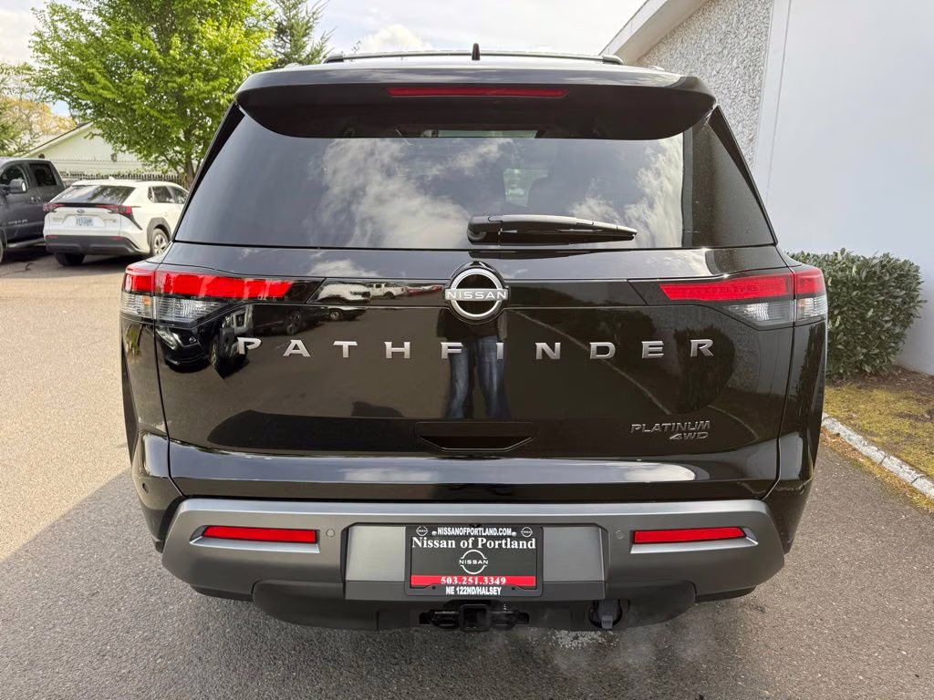 2026 Super Black Nissan Pathfinder Platinum 4X4 SUV