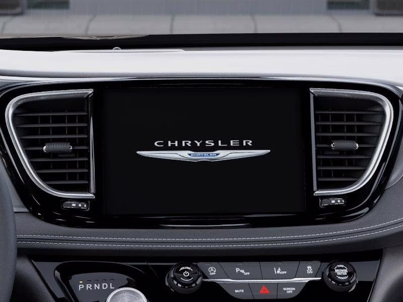 2026 Diamond Black Crystal Pearlcoat Chrysler Pacifica Select AWD Van