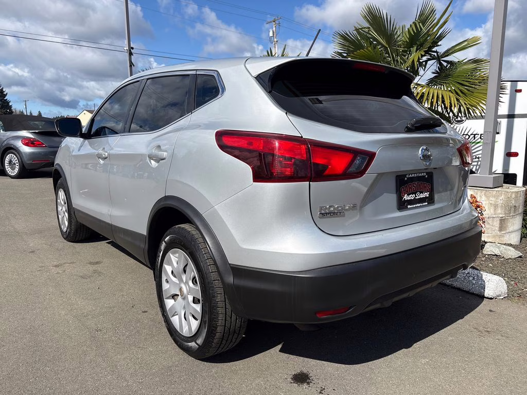 2019 Brilliant Silver Metallic Nissan Rogue Sport S AWD SUV