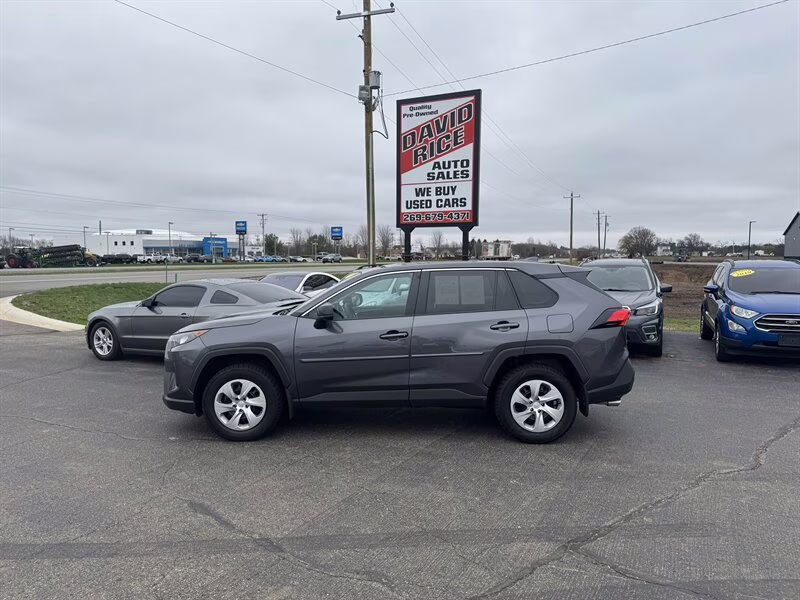 2022 Magnetic Gray Metallic Toyota RAV4 LE AWD SUV