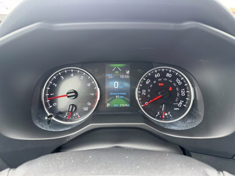 2022 Magnetic Gray Metallic Toyota RAV4 LE AWD SUV