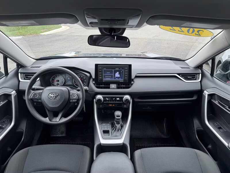 2022 Magnetic Gray Metallic Toyota RAV4 LE AWD SUV