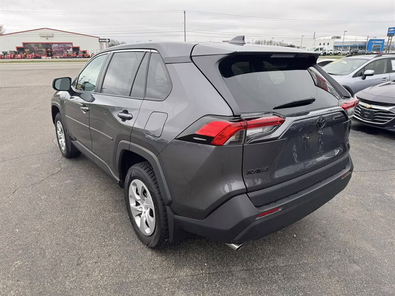 2022 Magnetic Gray Metallic Toyota RAV4 LE AWD SUV