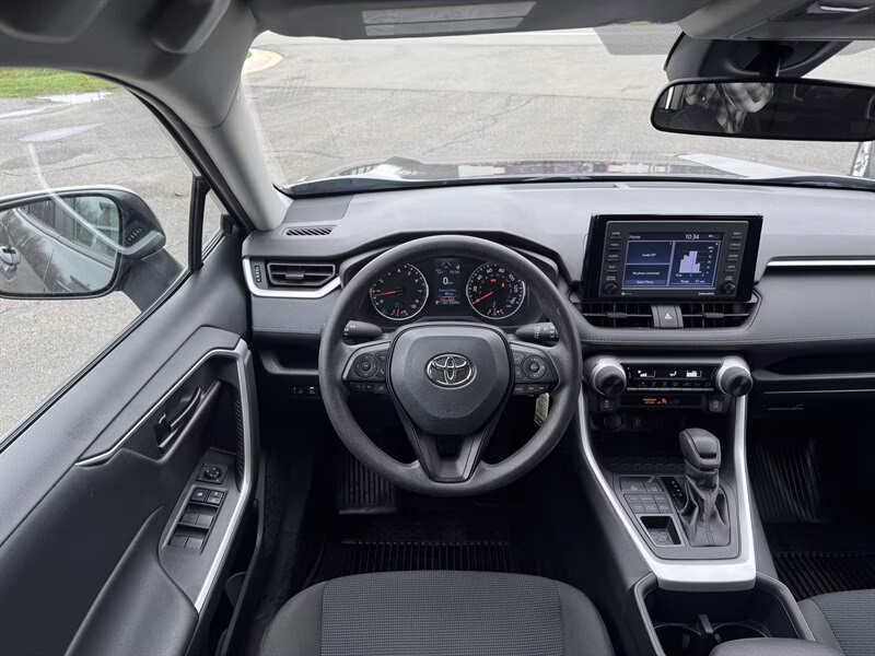 2022 Magnetic Gray Metallic Toyota RAV4 LE AWD SUV