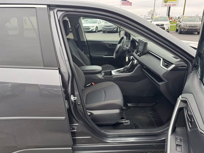 2022 Magnetic Gray Metallic Toyota RAV4 LE AWD SUV