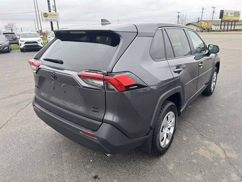 2022 Magnetic Gray Metallic Toyota RAV4 LE AWD SUV