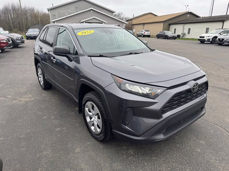 2022 Magnetic Gray Metallic Toyota RAV4 LE AWD SUV