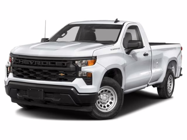 2023 Summit White Chevrolet Silverado 1500 Work Truck RWD Truck