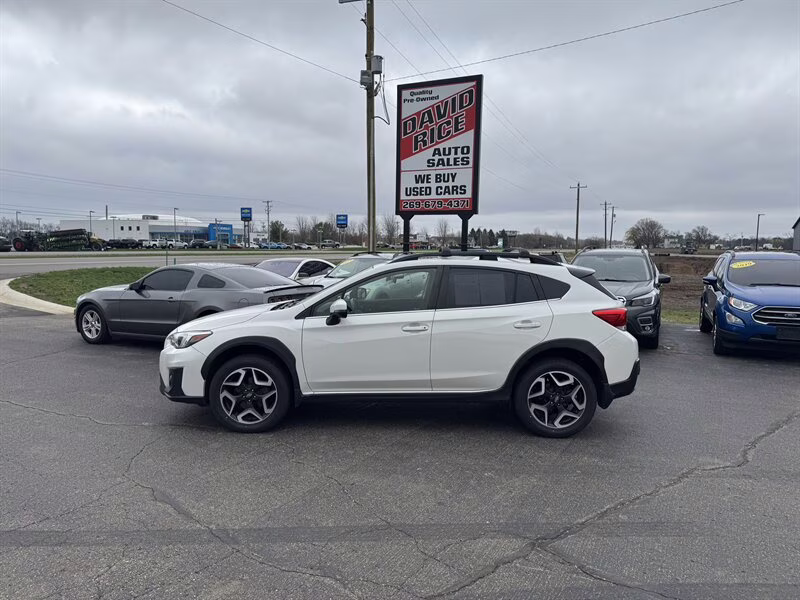 2020 Crystal White Pearl Subaru Crosstrek Limited AWD Crossover