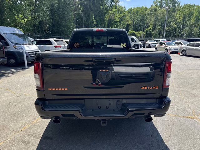2023 Diamond Black Crystal Pearlcoat Ram 1500 Big Horn 4X4 Truck