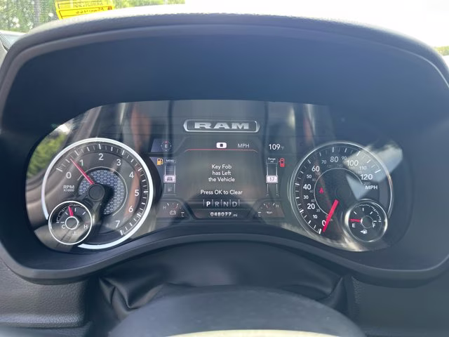 2023 Diamond Black Crystal Pearlcoat Ram 1500 Big Horn 4X4 Truck